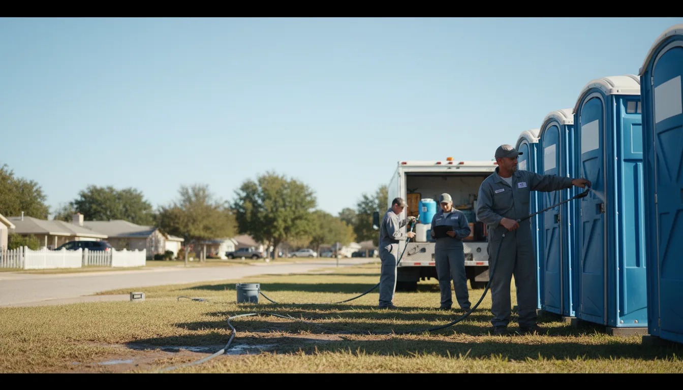 Long-Term Portable Toilet Rental in Robins, IA near me